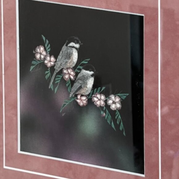 Charming Framed Bird Artwork w/ Glass, Matting & Wall Protectors – Ready to Hang - Picture 2 of 14